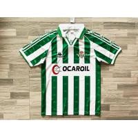 ราคา LAZADA ใหม่ เสื้อฟุตบอล สโมสร เรอัล เบติส ย้อนยุค เกรดแฟนบอล Real Betis Retro Jersey 1995 1996 1997 (23278957671)