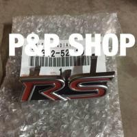 ราคา โลโก้ติดหน้ากระจัง RS แท้ห้าง ตรงรุ่น YARIS RS 2012 (7833857976)