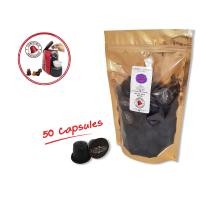 ราคา แคปซูลกาแฟ CAFE RONN 50 แคปซูล ถุง สามารถใช้ร่วมกับเครื่อง Nespresso ได้ (890346485)