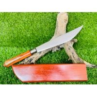 ราคา มีดเดินป่าปลายแหลมทรงโจโฉ มีดโจโฉ เหล็กแหนบแท้ตีร้อนชุบแข็งอบคืนไฟ 2 รอบ ใบมีดยาว 12 นิ้วหน้ากว้าง 1 9 นิ้ว สันหนา 5 6 มิลลิเมตร พร้อมปลอกไม้ประดู่แดง คมกริบ ราคา 790 บาทพร้อมปลอกไม้ครับ (12887059673)