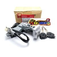 ราคา สวิทช์กุญแจ ของแท้เบิกศูนย์ Honda wave125i ปลาวาฬ ปี 2019 2020 รุ่นไฟหน้า LED รหัสอะไหล่ 35010 K73 T60 (7555742942)