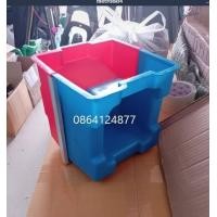 ราคา ครึ่งก้อน 1 ชุด แม่พิมพ์อิฐบล็อคหล่อแข็ง HTX แม่พิมพ์อิฐบล็อคประสาน แม่พิมพ์อิฐบล็อค ขนาด 200x200x200มม ครึ่งก้อน มีสินค้าพร้อมส่ง (479860821)