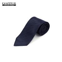 ราคา DAPPER เนคไท 7 5 cm Herringbone Jacquard Tie สีกรมท่า (23262144468)