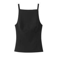 ราคา Willshela เสื้อกล้ามแฟชั่นสำหรับผู้หญิงเชือกผูกโบว์สีทึบมีซิปด้านหลังเสื้อวินเทจสายรัดคอสี่เหลี่ยมเสื้อผู้หญิงเก๋ไก๋ (23129702324)