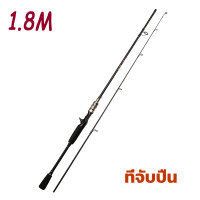 ราคา คันเบ็ดตกปลา คันเบส คันสปินนิ่ง เบดตกปลา เบ็ดตกปลา คันสปินคันเบ็ดคาสติ้ง 1 8M คัน เบส คันเบ็ดตกปลา 2 ส่วนพร้อมด้ามจับ EVA สำหรับคันเบ็ดเบส คันเบ็ดคาสติ้งคันเบ็ดตกปลาคาร์บอนไฟเบอร์ดีไซน์ใหม่6FT อุปกรณ์