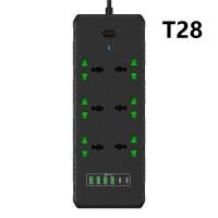 ราคา ปลั๊กไฟ Power Strip ปลั๊กไฟ 3 ตา ปลั๊กพ่วง มี 3 4 5 6ช่อง AC Socketและ ช่องชาร์จUSB 3 4 6 Port สายยาว 2เมตร กำลังสูงสุด 2500W 10Aสายไฟ100 ทองแดง รางปลั๊กไฟ วัสดุทนไฟ750องศา ปลั๊กไฟยา เหมาะสำหรับโฮม ออ