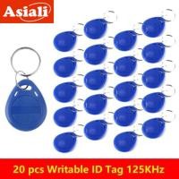 ราคา 2 Tag 125khz writable rewrite T5577 RFID ID Keyfobs for rfid writer (381946998)