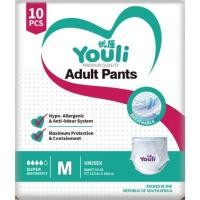 ราคา แพมเพิสผู้ใหญ่ ยกลัง 1ลัง5ห่อ ผ้าอ้อมผู้ใหญ่ Youli 2000ML ผ้าอ้อมผู้ใหญ่แบบกางเกง M L XL XXL แพมเพิสยกลัง ผ้าอ้อม Adult Diaper Pants แพมเพิส ผู้ใหญ่ ส่งไว ShopFusion (21052454294)