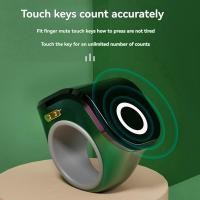 ราคา Digital Counter Portable Points Rechargeable Ring Ring Idea Tally Counter Smart Touch Finger Counter (23089058402)