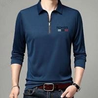 ราคา huowa เสื้อโปโลแขนยาวผู้ชาย เสื้อโปโลแขนยาวผู้ชาย (18424659791)
