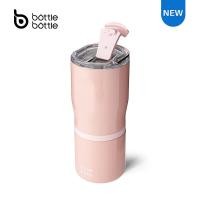 ราคา BOTTLE BOTTLE Stainless Steel Tumblers with Handle Insulated Tumblers with 2 Lids 22oz 2IN1 Coffee Tumbler for Home Office and Party Travel Tumblers for Woman and Man as Gifts (22984103755)