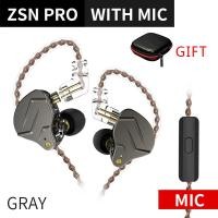 ราคา KZ ZSN Pro 1BA 1DD HYBRID HIFIโลหะหูฟังแบบIn earหูฟังเสียงเบสหูฟังสปอร์ตการตัดเสียงรบกวนไมโครโฟนสวมศีรษะหรือไมโครโฟนกรณีKZ Zst Pro zsx ZS10 PRO (3972162243)