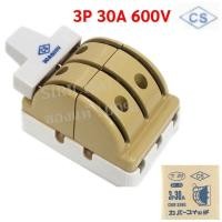 ราคา CS คัทเอาท์ สับสองทาง 3P 30A 60A 100A สะพานไฟ ทรงหลังเต่า (4454568259)