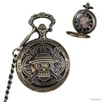 ราคา One Piece Luffy Card Flip Retro ทองแดง นาฬิกาพกกลนาฬิกาพกนาฬิกาพกนักเรียนหญิงชาย (19302567813)