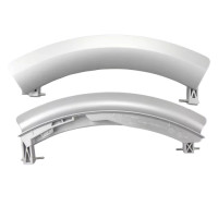 ราคา มือจับประตูเครื่องซักผ้าฝาหน้า SIEMENS สีเทา รุ่นที่ใช่ได้ WM12S444ME WM12S460TH WM12S441 WM12S442 WM14S794ME WM14S791ME WD14H420EU WM16S443 และสามารถเทียบใช้ได้อีกหลายรุ่น ที่จับประตู (16453491944)