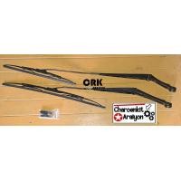 ราคา NISSAN นิสสัน MARCH มาร์ช ALMERA อเมร่า ปี 2010 2019 ก้านใบปัดน้ำฝน ใบปัดน้ำฝน กิ๊บล็อค ก้านสีดำ คู่ละ (22681486225)