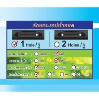 ราคา เทปน้ำหยด เจาะ 1 รู รูเดี่ยว ระยะห่างรู 102030 ซม ยาว 1000 หลา ความหนา0 18มม สายน้ำหยด สายเทปน้ำหยด (23177886991)