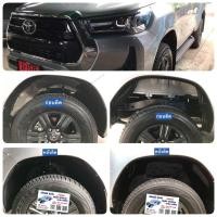 ราคา กรุล้อ revo ซุ้มล้อ รีโว่ กันโคลน TOYOTA REVO ปี 2015 2024 รุ่นสูง Prerunner 4X4 Rocco ตรงรุ่นไม่เจาะตัวถังพร้อมชุดยึดและวิธีติด (10364038879)