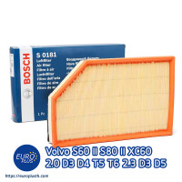 ราคา กรองอากาศ Bosch Volvo S60 S80 XC60 XC70 2 0 D3 D4 T5 T6 2 4 D3 D5 (4453062301)
