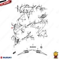 ราคา ชุดสี FRAME แท้ Suzuki GSX R150 2017 สีดำ (11164850479)