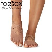 ราคา ToeSox โทซอคส์ ถุงเท้ากันลื่นเปิดนิ้วเท้า รุ่น Elle Spring 2022 Collection (12442665777)