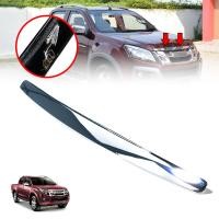 ราคา คิ้วฝากระโปรงหน้า กันรอยฝากระโปรงหน้า รุ่น อิซูซุ ดีแม็กซ์ มิวเอ็กซ์ ISUZU D MAX DMAX MU X ปี 2012 2014 โครเมี่ยม 1 ชิ้น (11665452142)