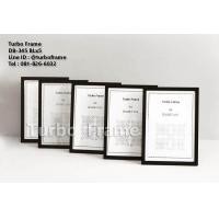 ราคา Turbo Frame กรอบรูปใส่ภาพขนาด A4 ใส่ใบประกาศ สีดำแพ็ค 5 กรอบ (402973058)