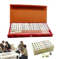 ราคา ชุดเกมไพ่นกกระจอกขนาดเล็กพกพาได้สำหรับแผ่นกระเบื้องลาย Mahjong น้ำหนักเบาชุดไพ่นกกระจอกมินิเกมไพ่นกกระจอกขนาดเล็กไพ่นกกระจอกจีนคลาสสิกสำหรับปาร์ตี้การเดินทางน้ำหนักเบาชุดไพ่นกกระจอกเพื่อความสนุกสนานใน