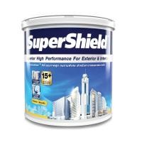 ราคา TOA Supershield ซุปเปอร์ชิลด์ สีขาว 3 78 ลิตร ฟิลม์กึ่งเงาเนียน สีกึ่งเงา สีทาบ้าน สีทาบ้านสีขาว สีทาภายนอก เช็ดล้างได้ (21378632811)
