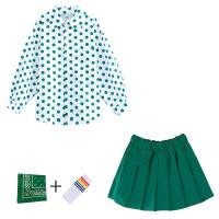 ราคา ฟองสีสันน่ารักสไตล์เด็กเสื้อผ้าชุดนักเรียนนักเรียนโรงเรียนประถมศึกษา Graduation Photo การแข่งขันชุด (22764021755)