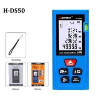 ราคา AGBBG เครื่องวัดระยะเลเซอร์50ม 100ม เครื่องวัดระยะทางเลเซอร์แบบสองทิศทางการวัดระดับอิเล็กทรอนิกส์ (23086611782)