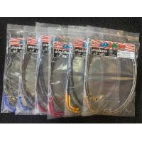 ราคา สายเร่งระฆังทองแท้PCXคู่หัวสีน้ำเงินสายสีดำเงินพร้อมข้องอ (17353887722)