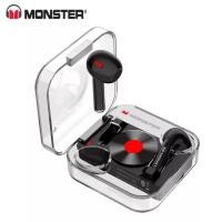 ราคา Monster XKT01 หูฟังไร้สาย TWS Bluetooth Earphone Game Music หูฟังบลูทูธ สเตอริโอ หูฟังบลูทูธไร้สาย หูฟังเกมเมอร์ (17804334514)