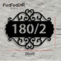 ราคา FudFudAR ฝุด ฝุด อะ ป้ายบ้านเลขที่ แบบที่ 79 พลาสวูดหนา10มม ข้อความตัวอักษรแจ้งในแชท สไตล์ modern minimal ติดผนัง (23091600814)