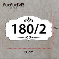 ราคา FudFudAR ฝุด ฝุด อะ ป้ายบ้านเลขที่ แบบที่ 81 พลาสวูดหนา10มม ติดนูนอะคริลิค ข้อความตัวอักษรแจ้งในแชท สไตล์ modern minimal ติดผนัง (23092075135)