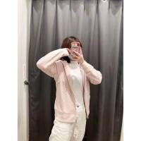 ราคา UNIQLO รูปแบบใหม่ U บ้าน2022ใหม่ G Irls เสื้อกันหนาวกีฬาและการพักผ่อนซิปคลุมด้วยผ้าคาร์ดิแกนแขนยาวแจ็คเก็ตสีทึบ444543ของแท้เดิม (16679212946)