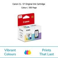 ราคา ตลับหมึกแคนนอน Canon PG47 CL57 แท้ประกันศูนย์ แถมหมึกเติม1ชุด เครื่องปริ้น Pixma E400 E410 E460 E470 E480 E3170 (18706961871)