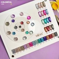 ราคา พร้อมส่งในไทย milan 16สี สี พร้อมชาร์ทสีค่ะสีแน่นสวยมากเลยนะคะ สีเจลแฟลชกลิตเตอร์ แพลตติมันแฟลช ประกายออโรร่า กากเพชรชัด แน่น (22524194139)