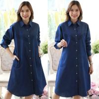 ราคา ชุดเดรสยีนส์ dress jeans ชุดยีนส์ มินิเดรสยีนส์ เดรสยีนส์ แซกยีนส์ เสื้อคลุมยีนส์ เสื้อยีนส์ (21290136189)
