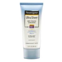 ราคา Neutrogena Ultra Sheer Dry Touch Sunscreen SPF 50 PA 88ml นูโทรจีนา อัลตร้า เชียร์ ดรายทัช ครีมกันแดดสูตรกันน้ำ แห้วไว ไม่มัน ให้ประสิทธิภาพการปกป้องสูงสุด (16641125989)
