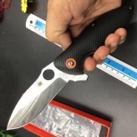 ราคา Supknife มีดพับ Spyderco Rubicon C187 ระบบลูกปืนเปิดใบมีดลื่นๆๆๆ (18068728728)