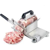 ราคา เครื่องสไลด์ เครื่องสไลหมู เครื่องสไลผัก มีดหั่นเนื้อ Stainless Meat Slicer มีดสไลด์เครื่องหั่นสไลด์หมู เครื่องหั่นหมู เครื่องหั่นผัก (976410029)
