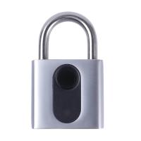 ราคา My home Fingerprint Lock กุญแจลายนิ้วมือ สแกน ลายนิ้วมือ Padlock แม่กุญแจอัจฉริยะ กุญแจล็อคบ้าน การชาร์จ USB (22826304866)