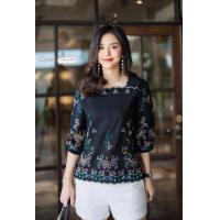 ราคา อก ฟรีไซส์ 42 เสื้อลินินผสมฝ้ายเกรดพรีเมี่ยม เนื้อผ้าขึ้นลาย เนื้อผ้ามีความนุ่ม ผ้าดีมากค่ะ Cutie Minute Chinese (17549501797)