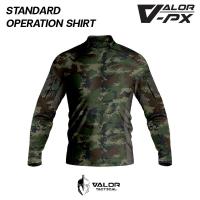 ราคา Valor PX STANDARD OPERATION SHIRT SOS ลายพรางดิจิตอล ทหารเรือ RTN เสื้อแขนยาว Tactical เสื้อทหาร ระบายอากาศ มีช่องใส่ปากกา (23041924828)