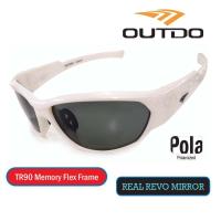 ราคา Outdo แว่นสปอร์ต กรอบขาว วัสดุ TR90 ยืดหยุ่นได้ เลนส์ PC ปรอท REVO และ เลนส์ตัดแสง Polarized UV400 รูปโฉม Sport โฉบเฉียว คุณภาพ มาตราฐาน ของแท้ จาก ZEEN PERFECT (15807361469)