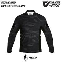 ราคา Valor PX Standard Operation Shirt SOS Black Tiger Stripes เสื้อแขนยาว Tactical เสื้อทหาร ระบายอากาศ (23169671547)