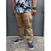 ราคา กางเกงขายาวผ้า Chino ทรงกระบอกเล็ก สำหรับผู้ชายอ้วน ไซส์ใหญ่ 40 50 สีดำ เทา น้ำตาล กากี (8075608549)