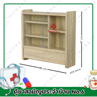 ราคา Home26 ตู้ยาสามัญประจำบ้าน ตู้ยา ตู้เก็บยา ตู้ยาติดผนัง ตู้แขวนผนัง No 6 จัดระเบียบเก็บยาให้เป็นที่ (5879278976)
