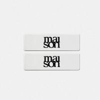 ราคา maison KEEPS Set of dual maison Rectangle Hair Clip กิ๊บติดผม (23175929535)